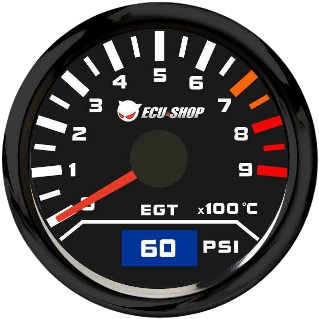 EGT and Boost Gauge combo (60PSI)