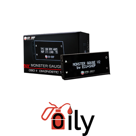 Monster Gauge V2 Plug and Play OBD2 Scanner